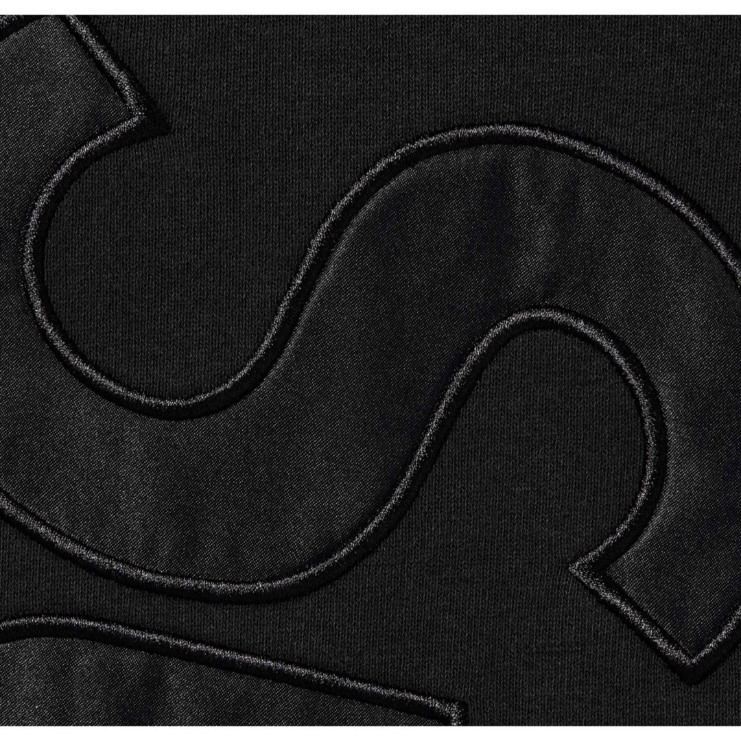 Supreme Satin Appliqué Sweatpant Black L Supreme Satin Appliqué Sweatpant Black L