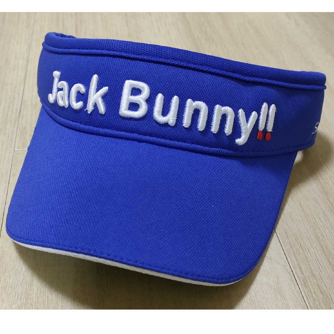 【新品】Jack Bunny!!　ジャックバニー　ゴルフ　サンバイザー　メンズ