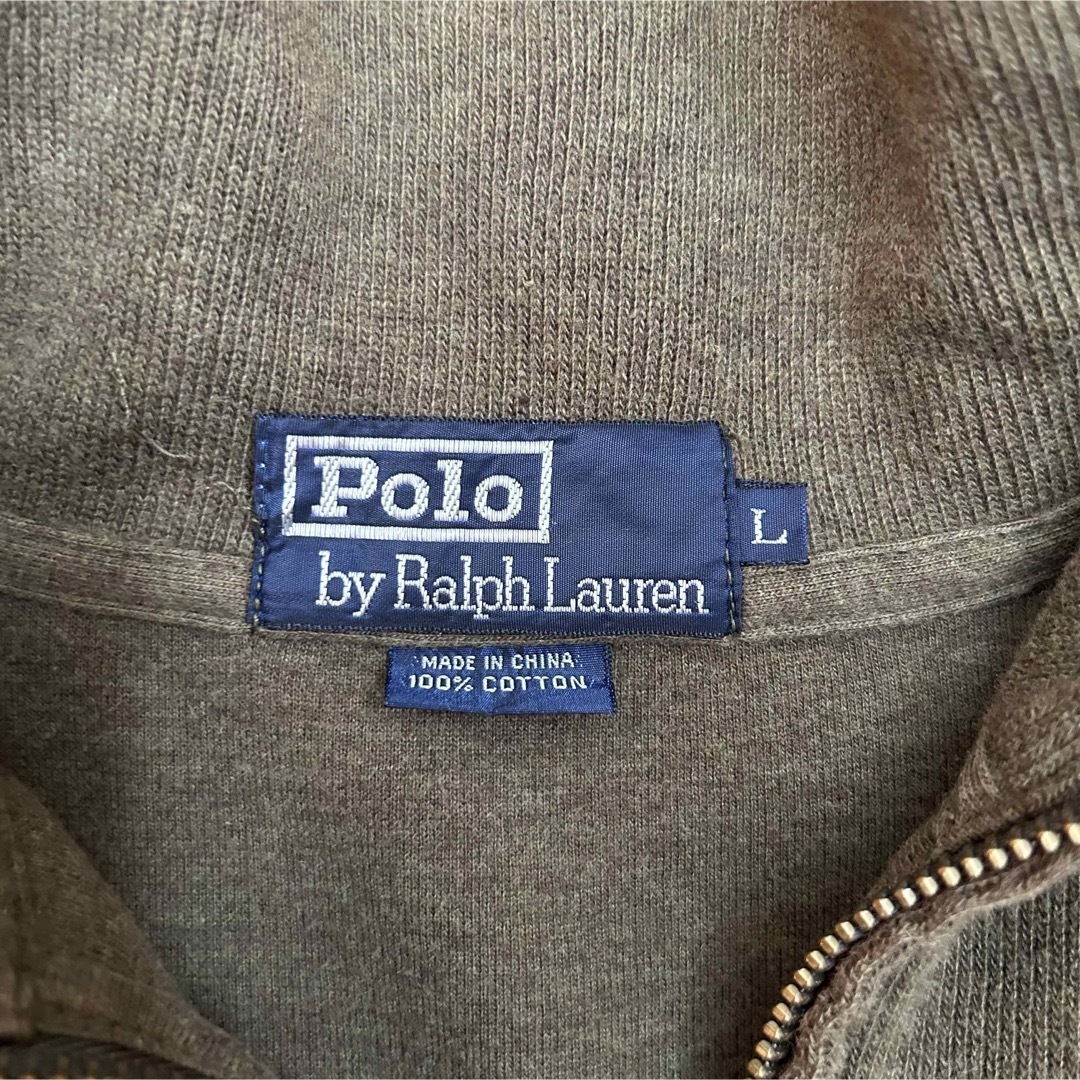 Ralph Lauren(ラルフローレン)の古着 90s POLO Ralph Lauren  ハーフジップ スウェット メンズのトップス(スウェット)の商品写真