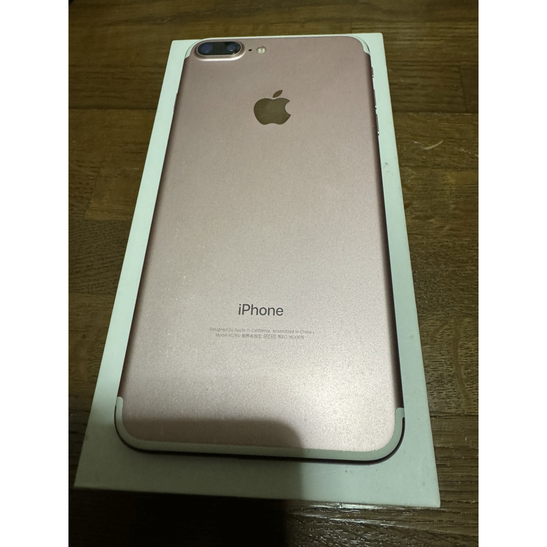 iPhone7Plus, Rose Gold, 256GB, au版(解除済