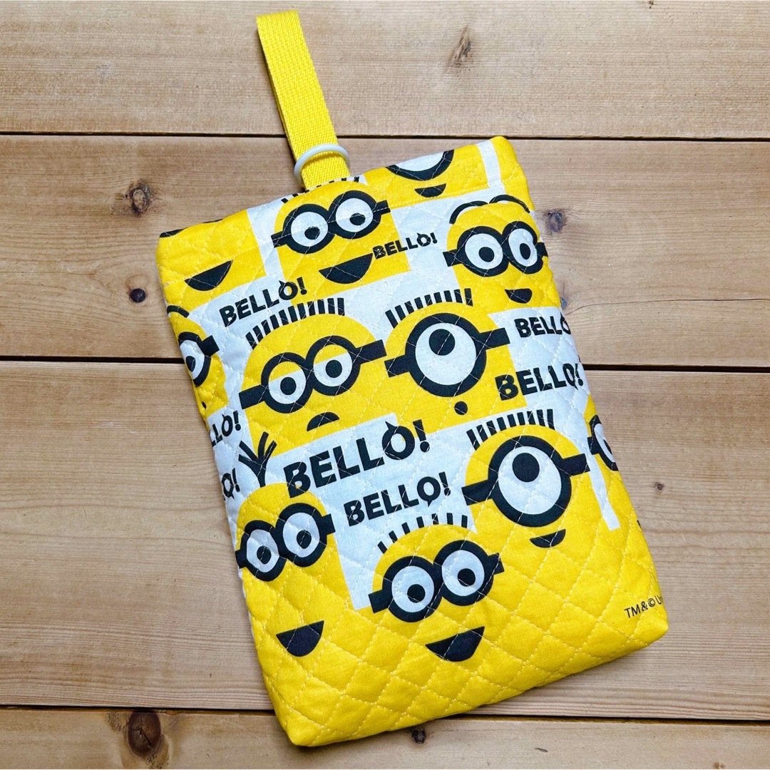 ミニオン(ミニオン)のみこ様専用♪ ミニオン MINIONS レッスンバッグ 手提げかばん 通園バック ハンドメイドのキッズ/ベビー(バッグ/レッスンバッグ)の商品写真