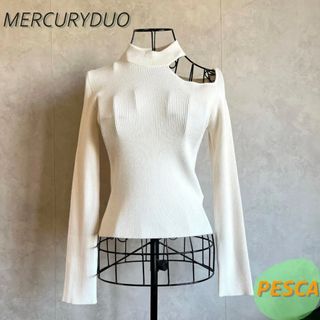 マーキュリーデュオ(MERCURYDUO)の【美品】マーキュリーデュオ　ニット(ニット/セーター)