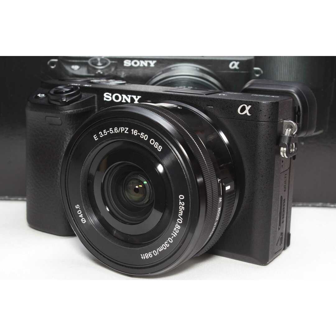 SONY(ソニー)の❤️超人気最新モデル❤️SONY α6400 ブラック スマホ/家電/カメラのカメラ(ミラーレス一眼)の商品写真