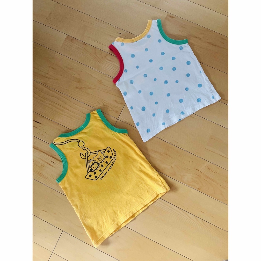 mikihouse(ミキハウス)のミキハウス タンクトップ　90cm キッズ/ベビー/マタニティのキッズ服男の子用(90cm~)(Tシャツ/カットソー)の商品写真