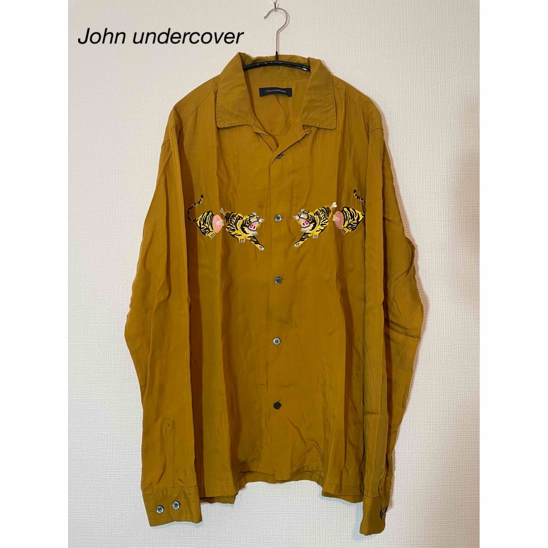 John undercover オープンカラーシャツ