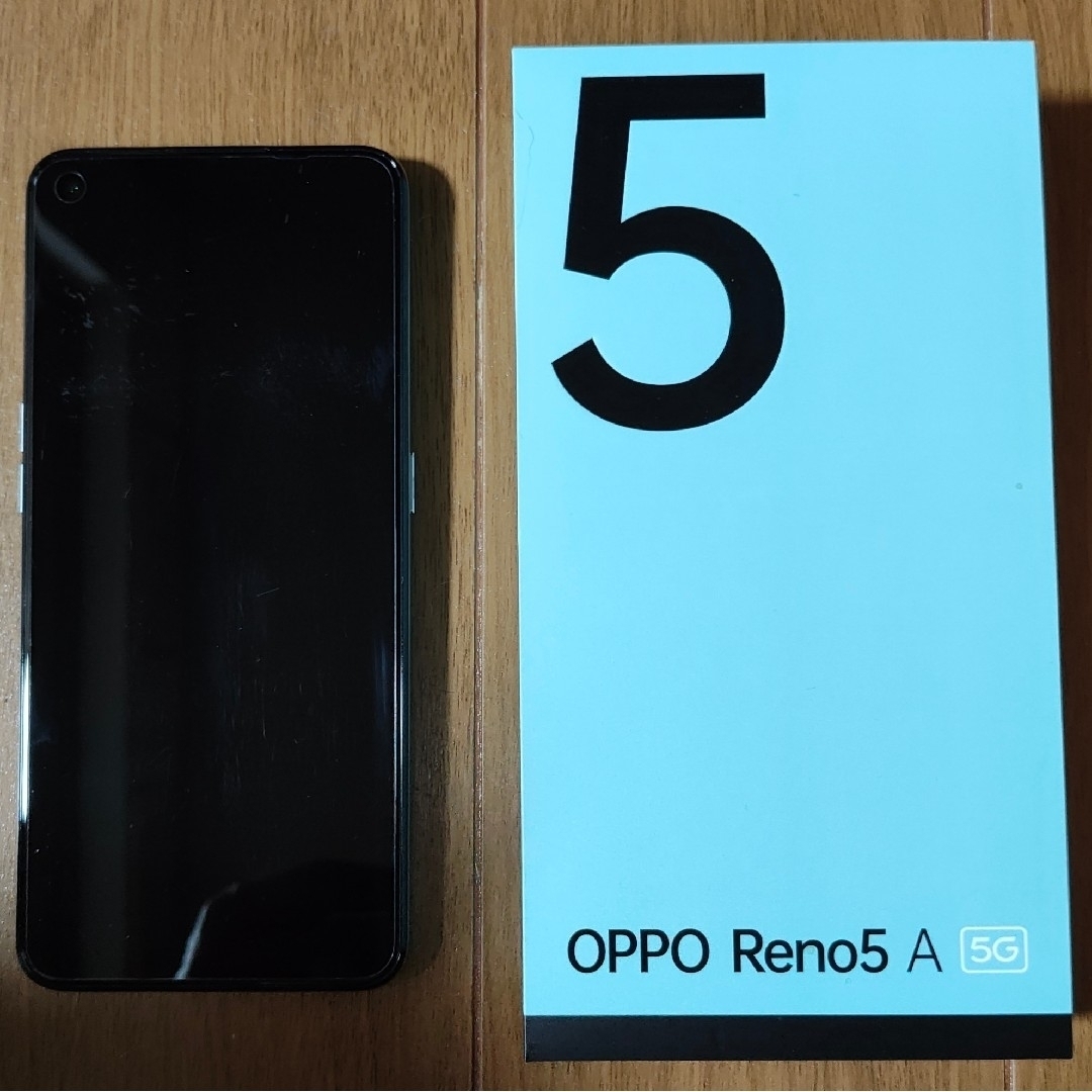 デュアルSIM OPPO Reno5 A アイスブルー