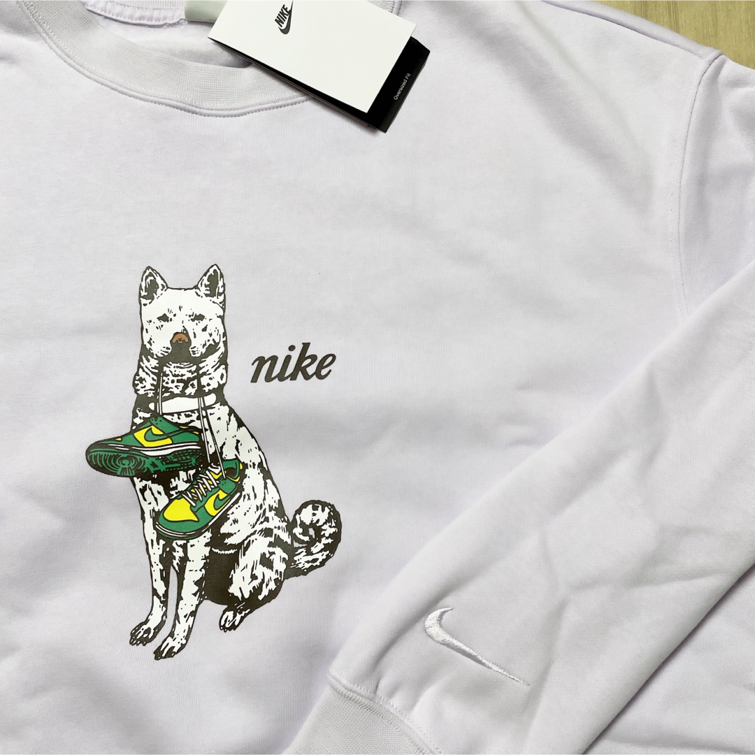 新品★定価8030円★NIKE★スウェット★トレーナー★犬柄★XLサイズ 5