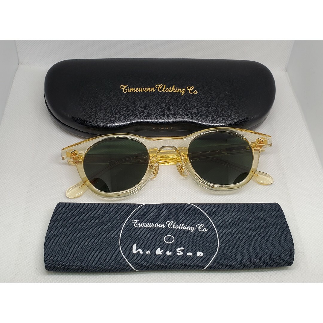 TENDERLOIN - アットラスト 白山眼鏡店 TIMEWORN ATLAST ボストン