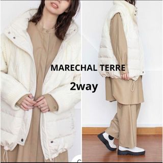 MARECHAL TERRE - マルシャルテル☆ 定価47300円☆2wayニットダウン