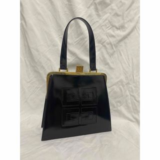 ジバンシィ(GIVENCHY)のGIVENCHY ジバンシイ ゴールド金具 ハンドルバッグ ブラック(ハンドバッグ)