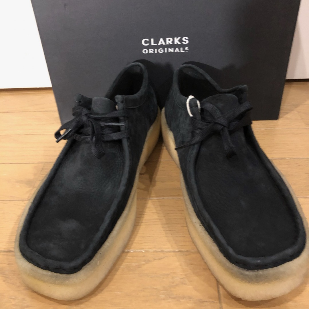 [未使用] CLARKS WALLABEE ワラビー 希少カラー　ブラック