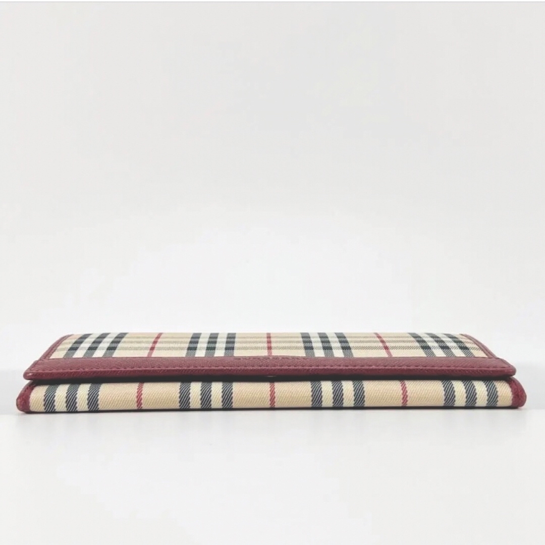 BURBERRY - 未使用品 BURBERRY バーバリー 二つ折り 長財布 ノバ