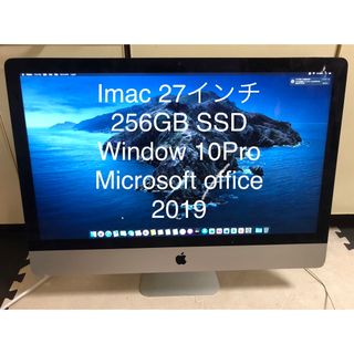 Apple - Apple imac 27 inch A1419 SSD Windows 10の通販｜ラクマ