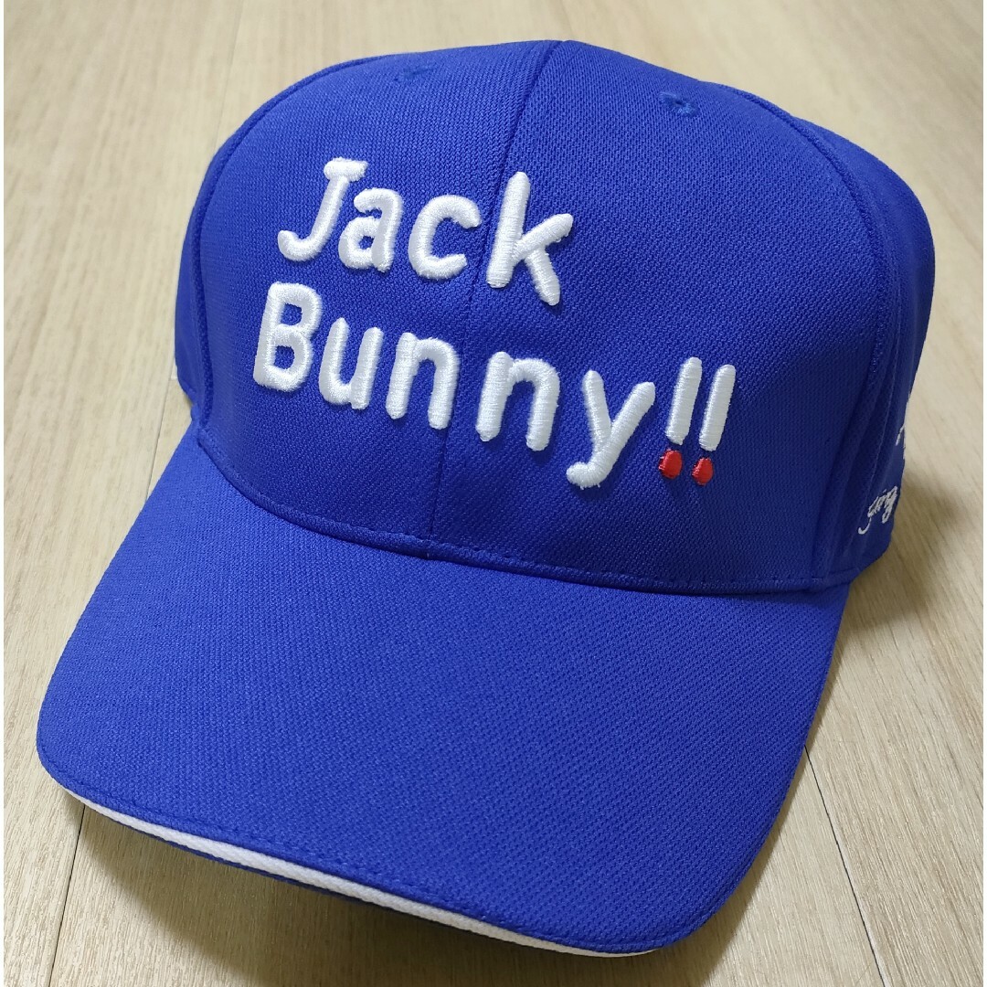 【新品】ジャックバニー　Jack Bunny!!　ゴルフ　キャップ　メンズポリエステル100%