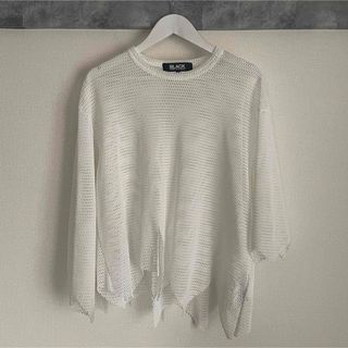 BLACK COMME des GARÇONS メッシュ トップス