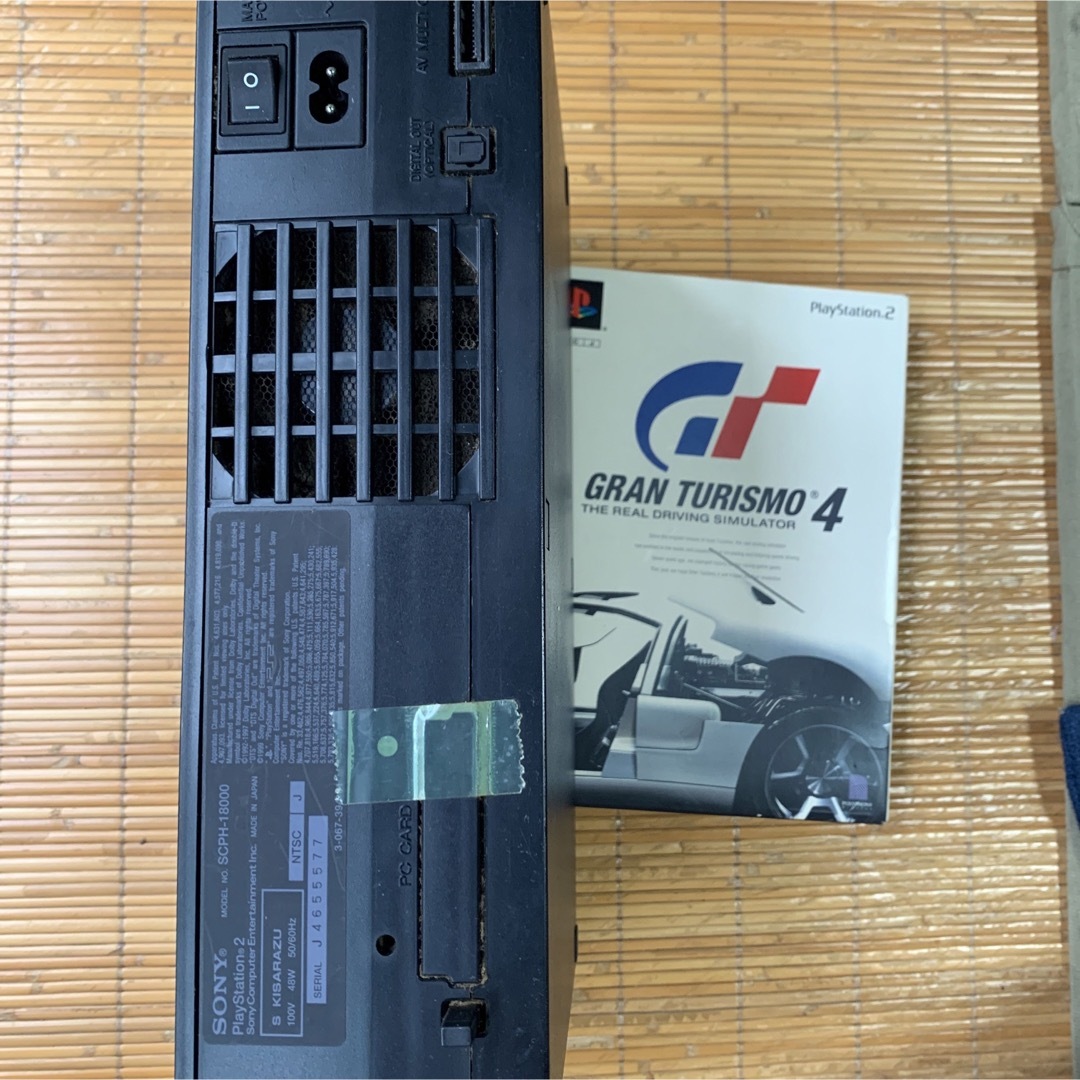 PlayStation2(プレイステーション2)のプレイステーション2  SONY SCPH-18000 プレステ2 エンタメ/ホビーのゲームソフト/ゲーム機本体(家庭用ゲーム機本体)の商品写真