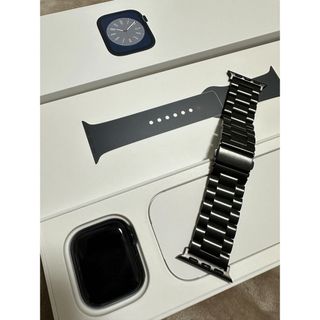 Apple - 【最終値下げ】Applewatch8 ミッドナイト 41mm GPSモデルの