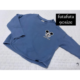 フタフタ(futafuta)のfutafuta ミッキートレーナー 90size(Tシャツ/カットソー)