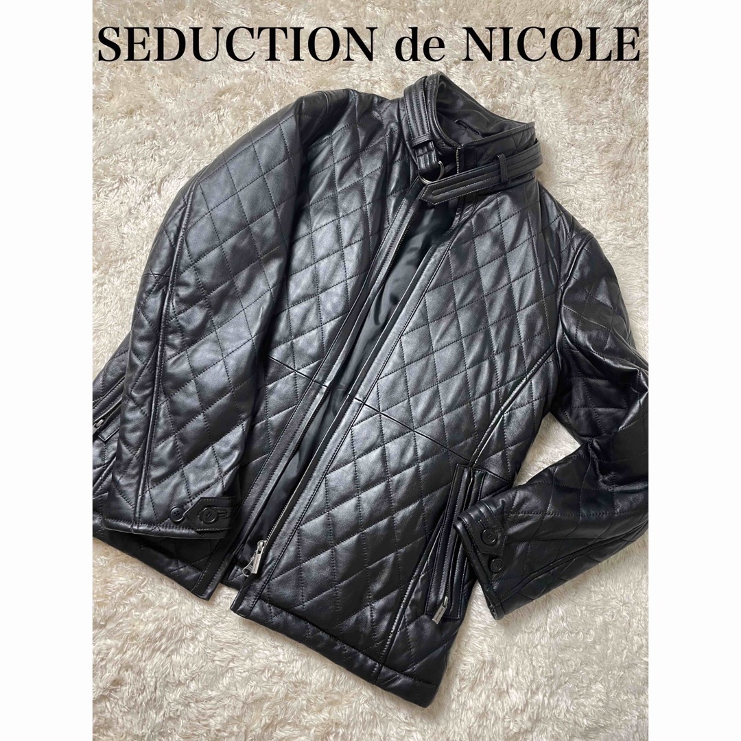 SEDUCTION de NICOLE レザージャケット☆羊革-