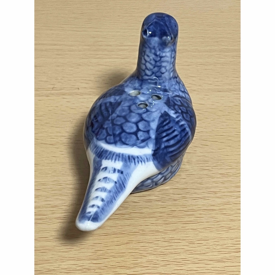 高橋道八 染付 雉香炉 香道具 骨董品 青花 香道 染付け の通販 by 肉