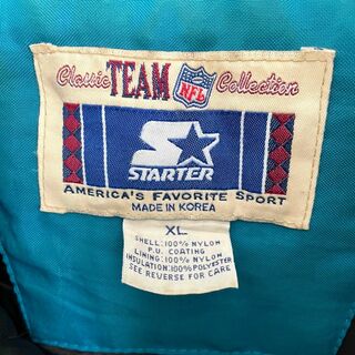 スターター 中綿ジャケット NFL JAGUARS 両面刺繍 キルティング XL
