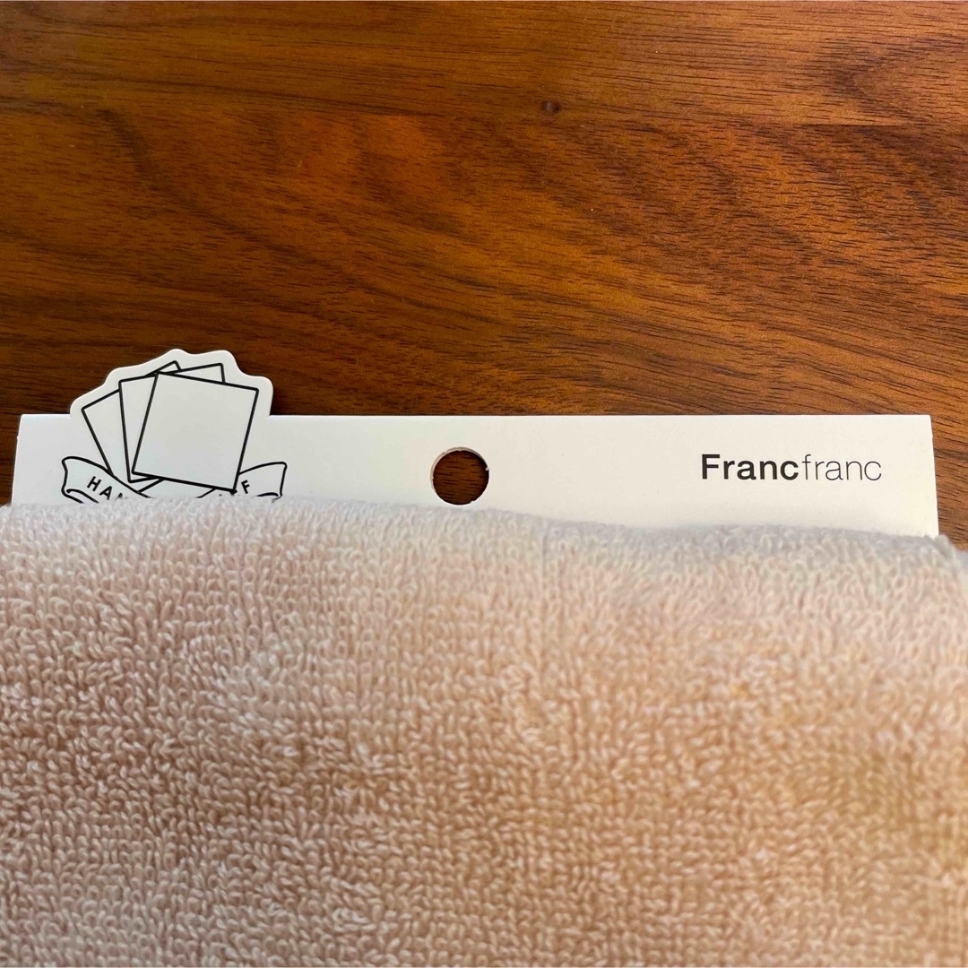 Francfranc(フランフラン)の新品⭐︎Francfranc⭐︎タオルハンカチ3枚セット／レース付き レディースのファッション小物(ハンカチ)の商品写真