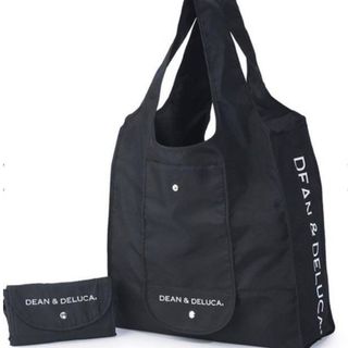 ディーンアンドデルーカ(DEAN & DELUCA)の【新品】DEAN＆DELUCA　折りたたみエコバッグ　ブラック(エコバッグ)