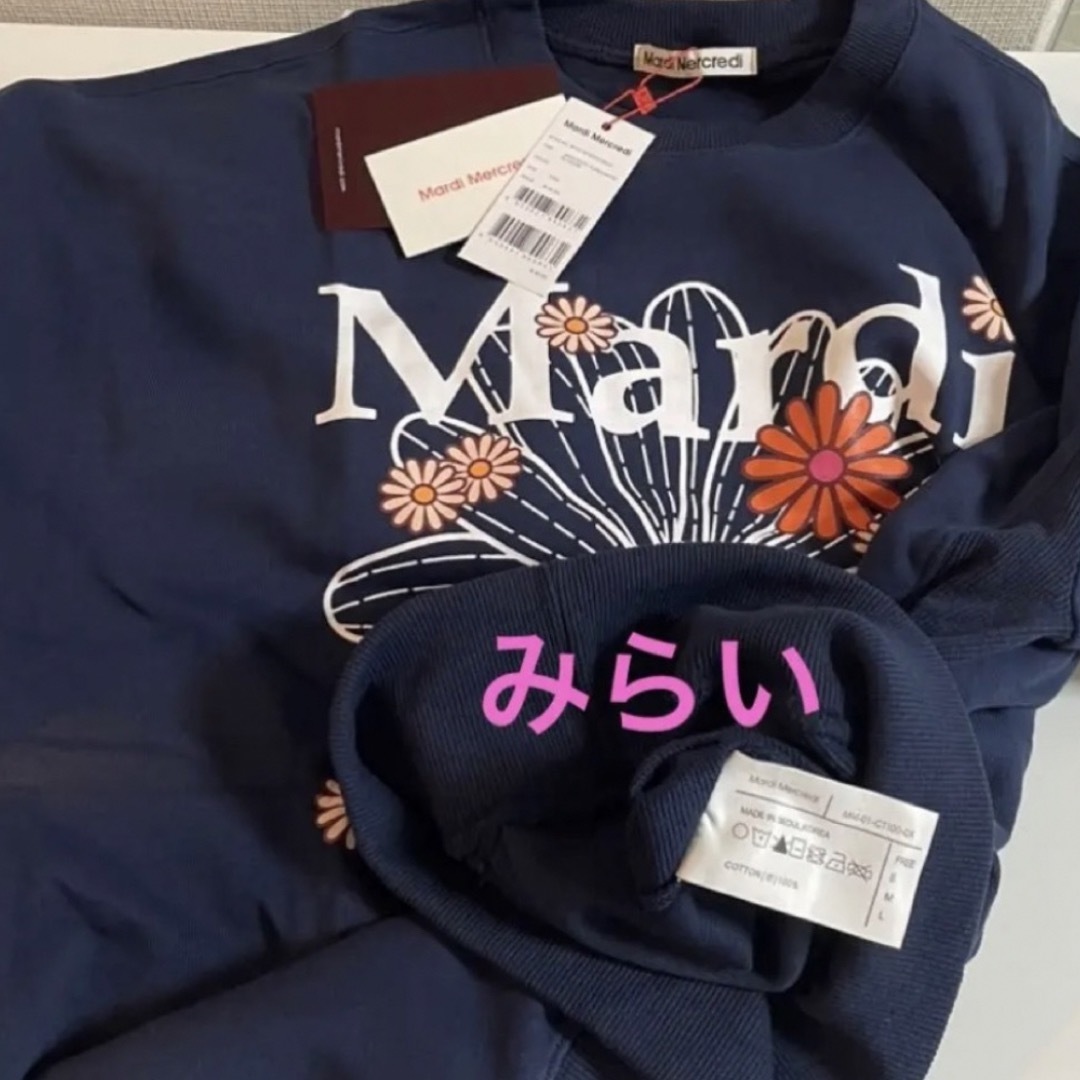 【正規品】 Mardi Mercredi Heartロゴ刺繍スウェット限定品