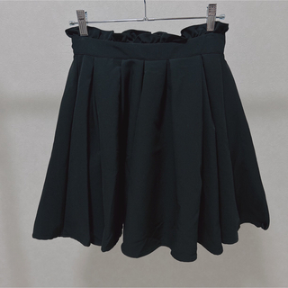 タグ付き❤︎アンミール❤︎フロッキー台形スカート ブラック