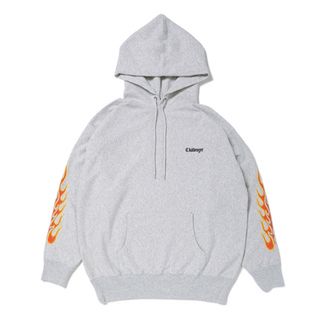 NEIGHBORHOOD - CHALLENGER FLAMES HOODIE パーカー 23AW スウェットの