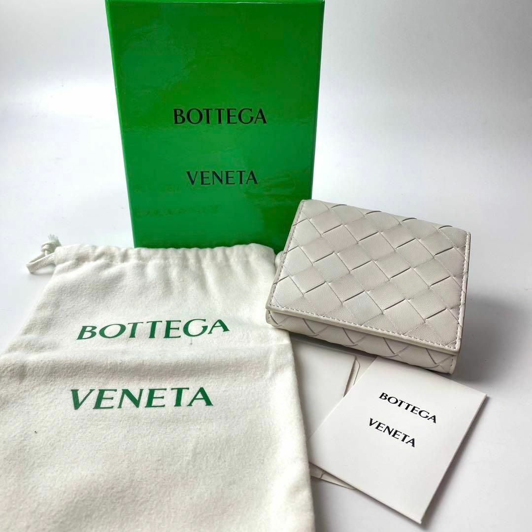 BOTTEGA VENETA 折り財布 マキシ イントレチャート 箱付き