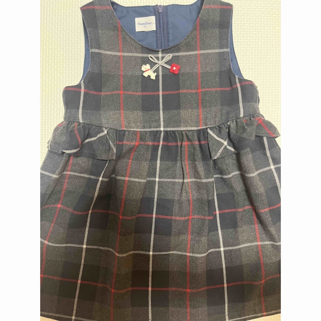 ファミリア ワンピース 90キッズ服女の子用(90cm~) - ワンピース