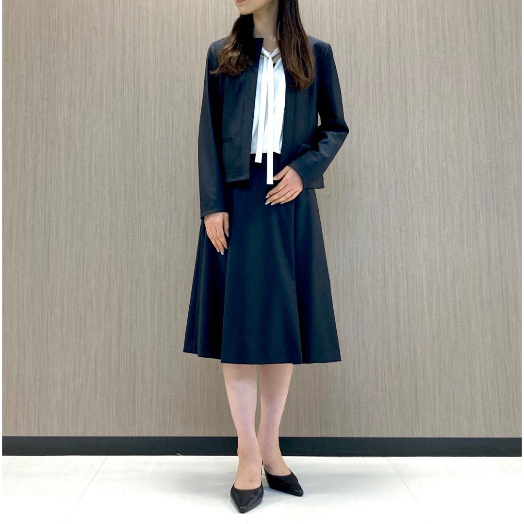 Theory luxe - theory luxe Executive スカート Shella ネイビー38の