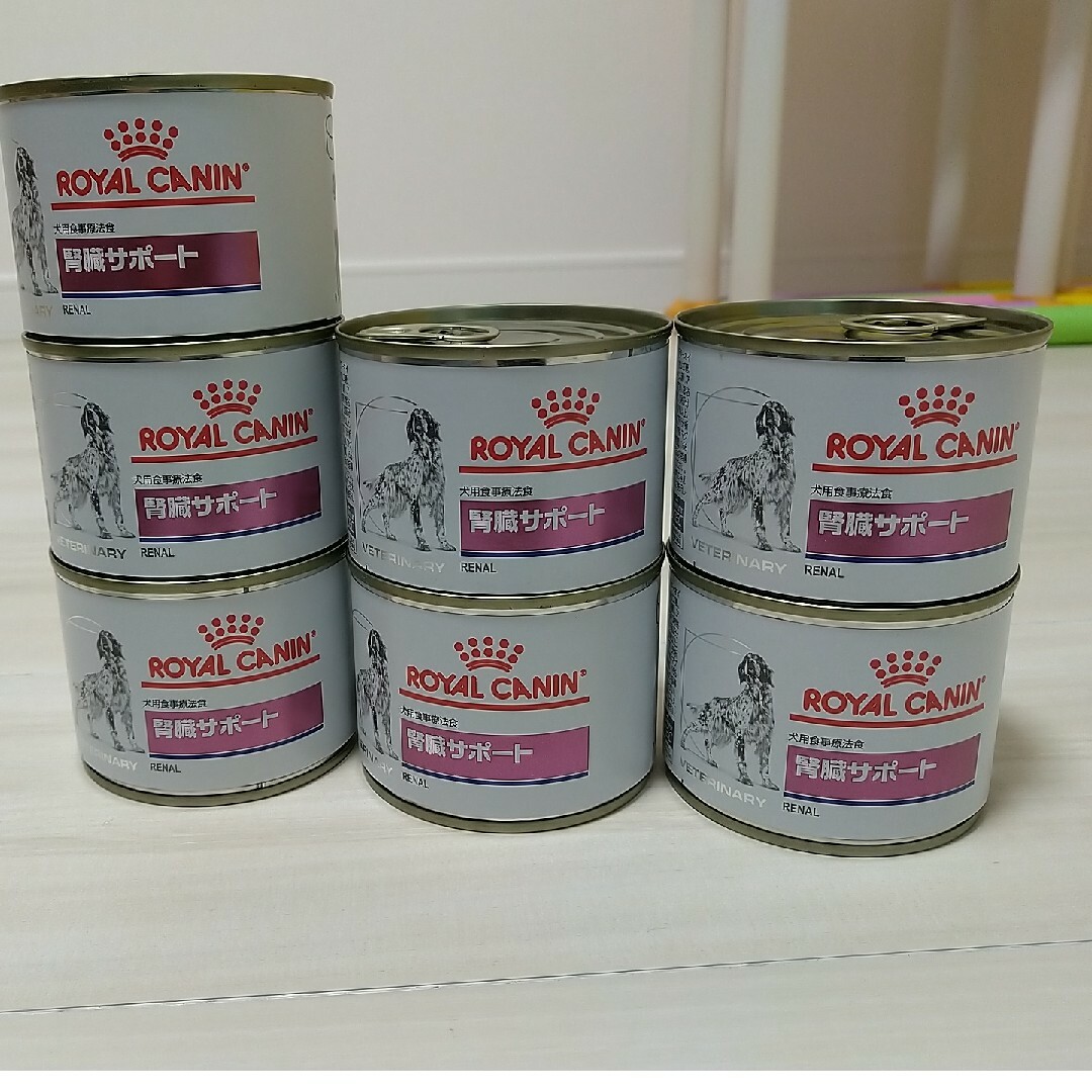 ROYAL CANIN(ロイヤルカナン)のロイヤルカナン　腎臓サポート缶詰×7缶セット その他のペット用品(犬)の商品写真