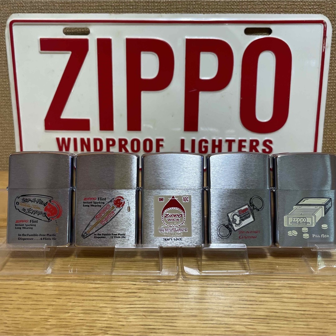新品未使用1998年製ZIPPO 100セット限定品　オールドデザイン柄ジッポータバコグッズ