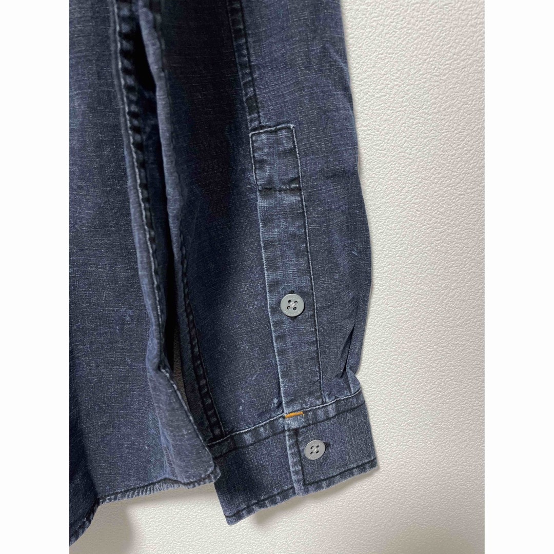 Nudie Jeans(ヌーディジーンズ)の【新品未使用品】ヌーディージーンズ プルオーバーデニムシャツ メンズのトップス(シャツ)の商品写真