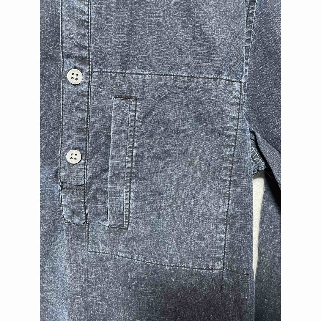 Nudie Jeans(ヌーディジーンズ)の【新品未使用品】ヌーディージーンズ プルオーバーデニムシャツ メンズのトップス(シャツ)の商品写真