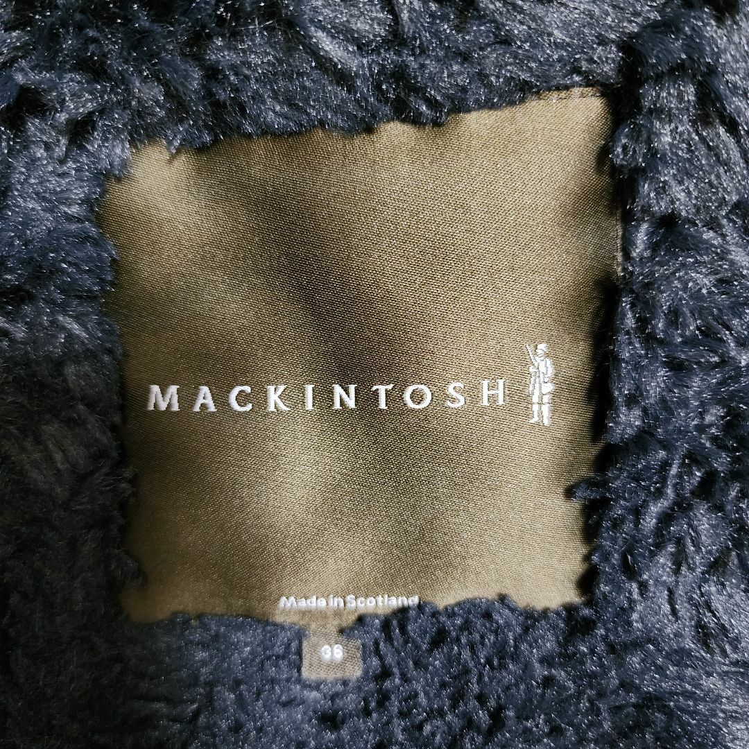 MACKINTOSH マッキントッシュ グランジ ボアコートネイビー 36