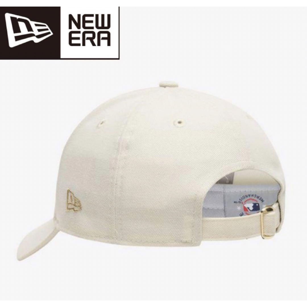 NEW ERA - ニューエラ ゴールドミニメタル キャップ アイボリー