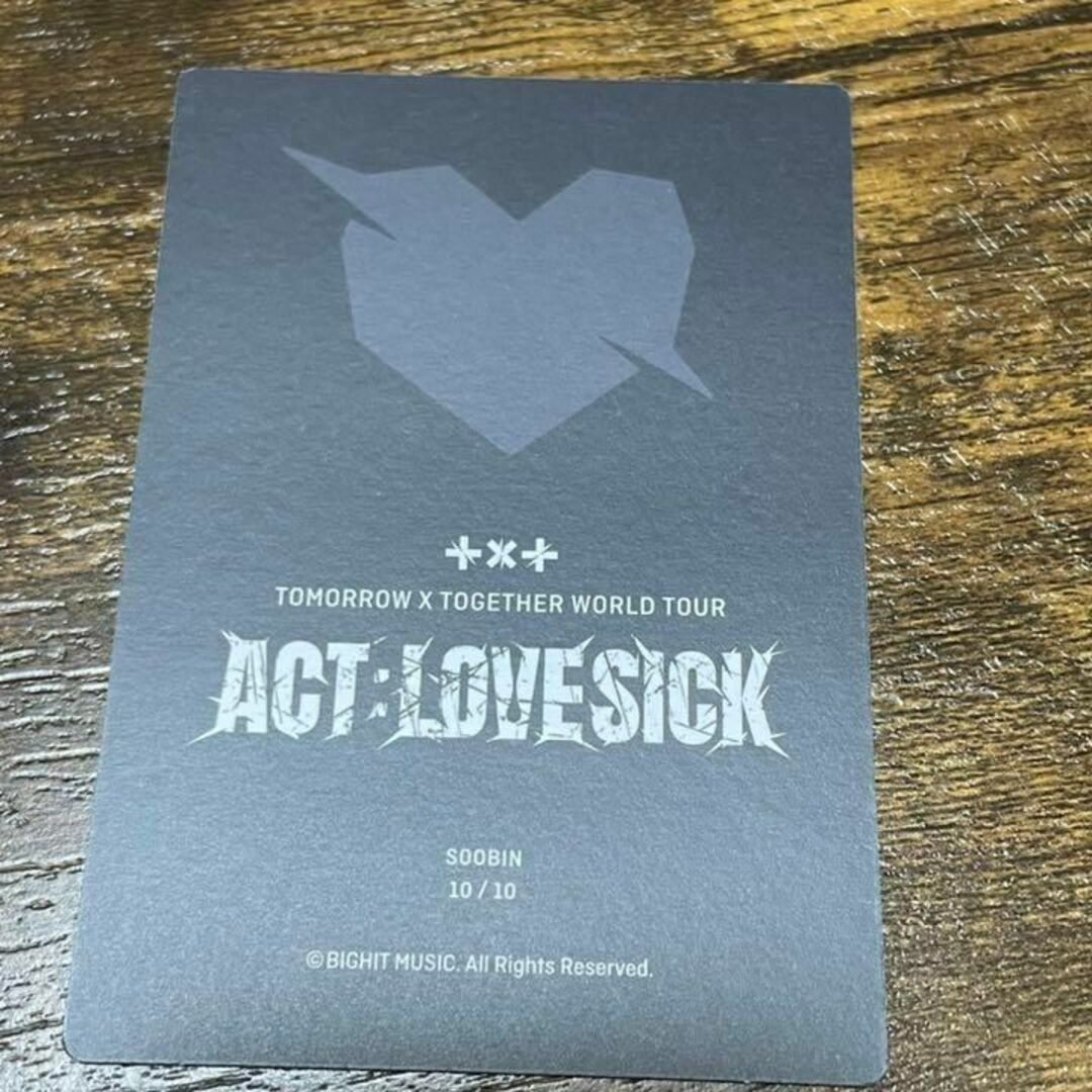 TOMORROW X TOGETHER - ☆TXT スビン ⑩ ACT:LOVE SICK ミニフォト
