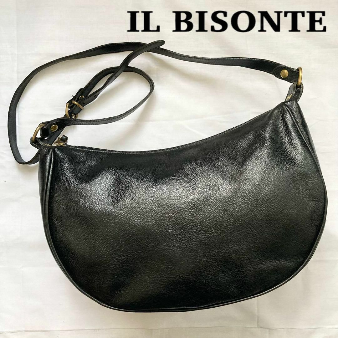 IL BISONTE - ✨美品✨ イルビゾンテ ショルダーバッグ レザー
