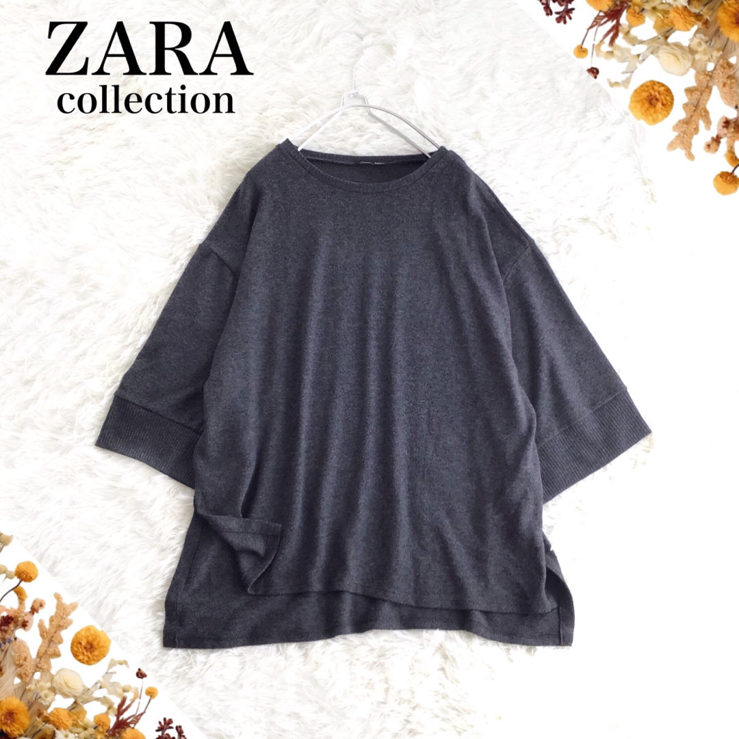 ZARA カットソー 7分袖 トップス - シャツ