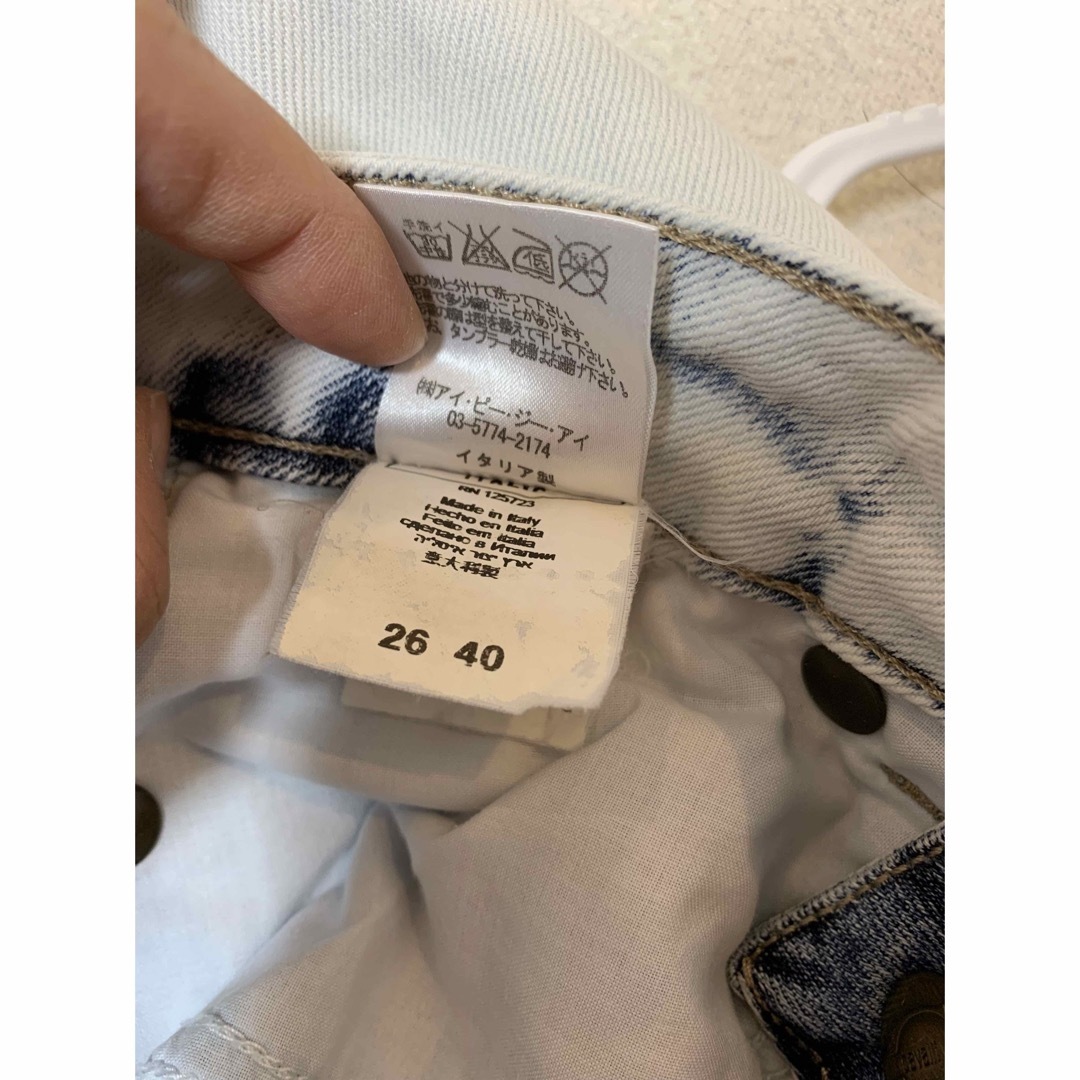 JUST Cavalli 新品 ストレートデニム ジーンズ インディゴ