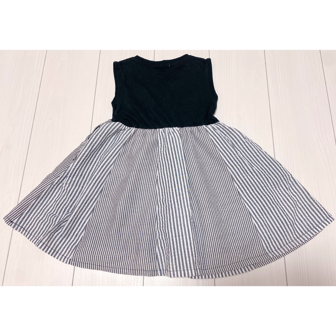 SHIPS(シップス)のSHIPS  ストライプ　ワンピース　100 キッズ/ベビー/マタニティのキッズ服女の子用(90cm~)(ワンピース)の商品写真