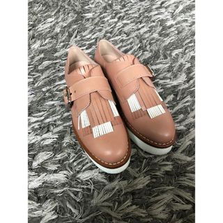 TOD'Sトッズ/タッセルデザイン/レザースニーカーシューズ