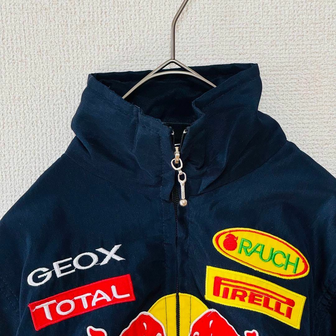 キッズ用 redbull 企業刺繍デザイン レースジャケット XLサイズ-