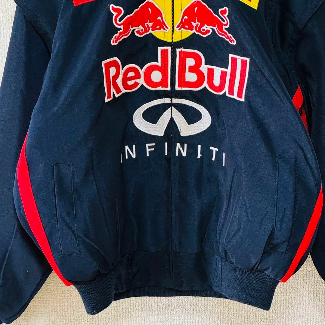 キッズ用 redbull 企業刺繍デザイン レースジャケット XLサイズ-