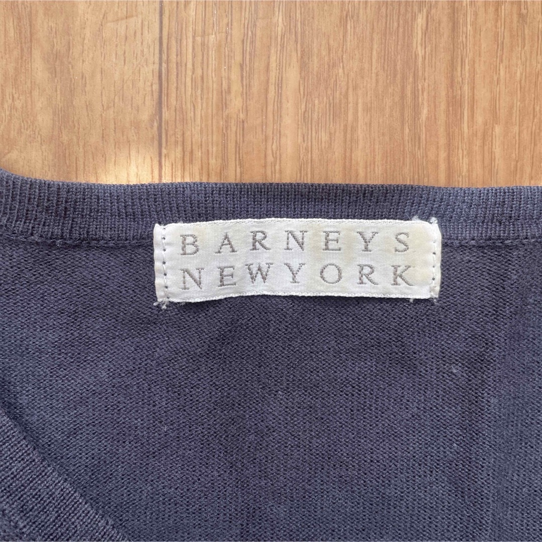 BARNEYS NEW YORK(バーニーズニューヨーク)のBARNEYS NEWYORK★M★カーディガン★ミドル丈★クルーネック レディースのトップス(カーディガン)の商品写真