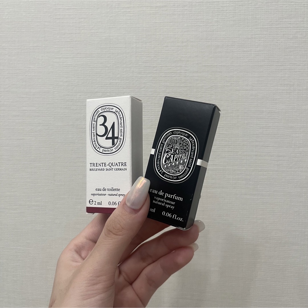 diptyque(ディプティック)のdiptyque ミニ香水　2コセット コスメ/美容の香水(ユニセックス)の商品写真