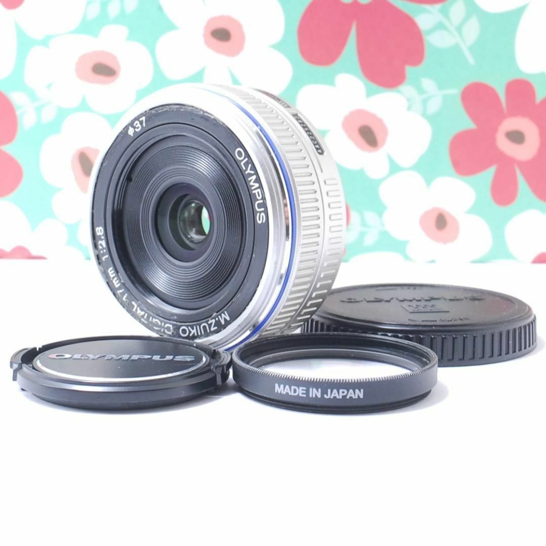 ❤正常動作品❤️大人気単焦点パンケーキレンズ❤️オリンパス 17mm F2